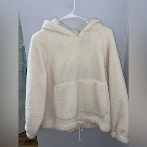 American Eagle Outfitters Women’s Cream Hoodie